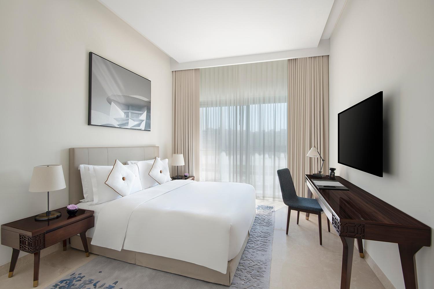 Banyan Tree Doha At La Cigale Mushaireb Номер фото A bedroom at the hotel