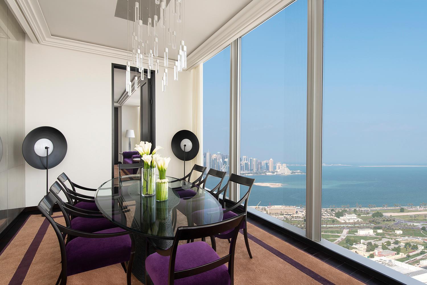 Отель Banyan Tree Doha At La Cigale Mushaireb Номер фото A view from a penthouse apartment